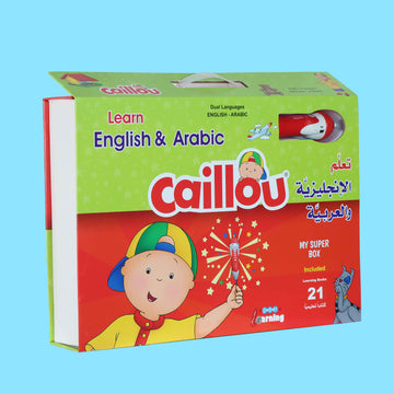 Learn English and Arabic with Caillou talking pen