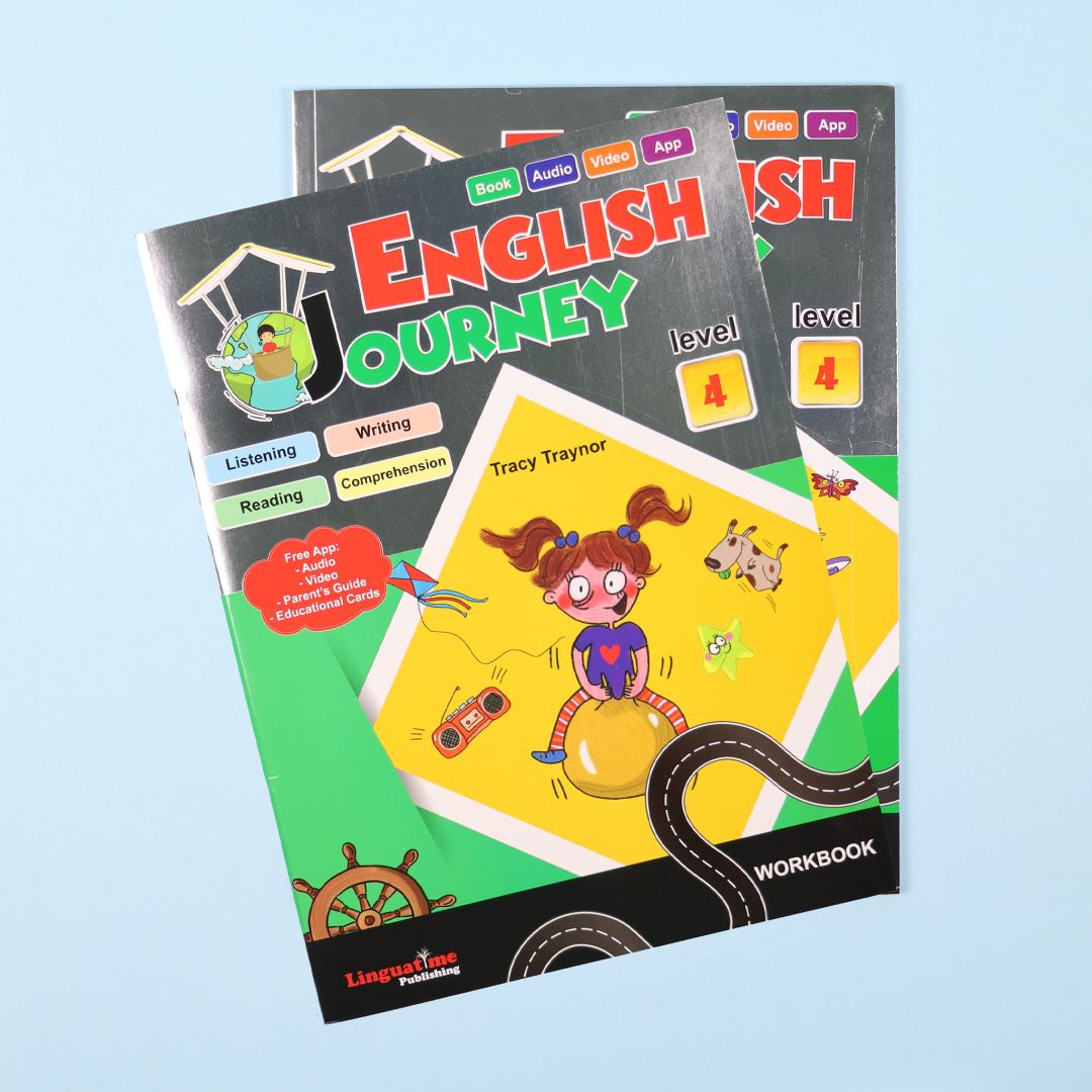 English Journey Level 4 كتاب تعليم اللغة الإنجليزية للأطفال من 7 سنوات مع تمارين وتطبيق تفاعلي