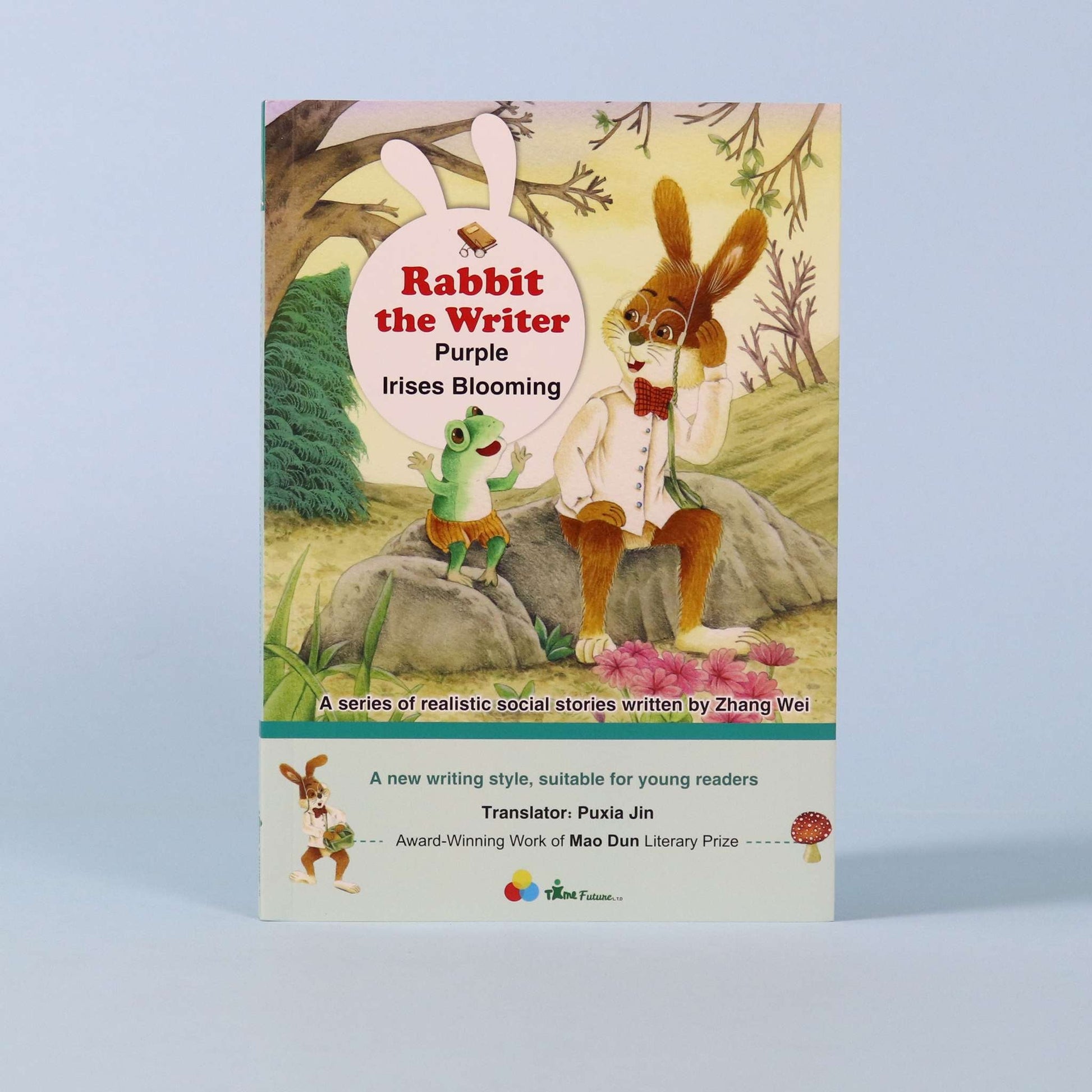 The Rabbit Writer: Mongolia Flowers Bloom – English edition book cover