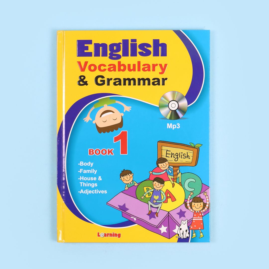 English Vocabulary & Grammar (6 Books + 6 CDs)
