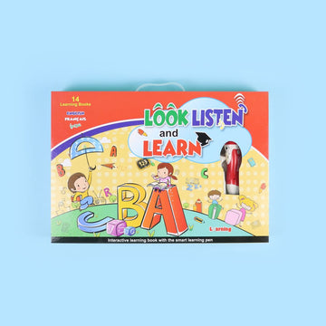 حقيبة Look Listen And Learn التعليمية: العربية والإنجليزية والفرنسية