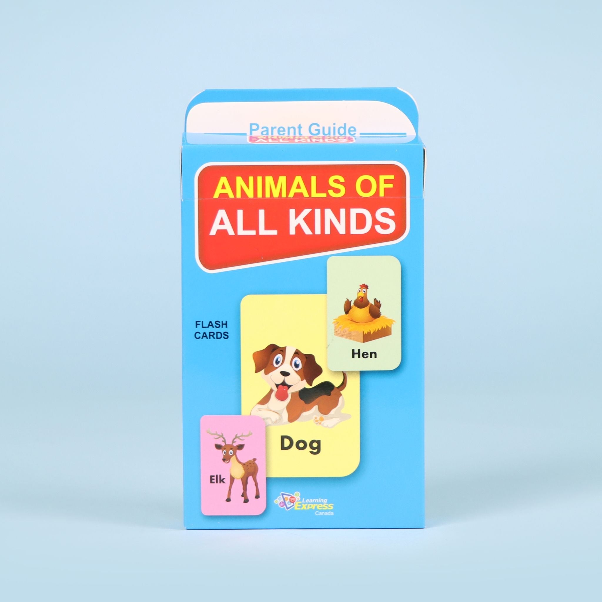 Learning express: Kids Cards (Animals Of All Kinds)
