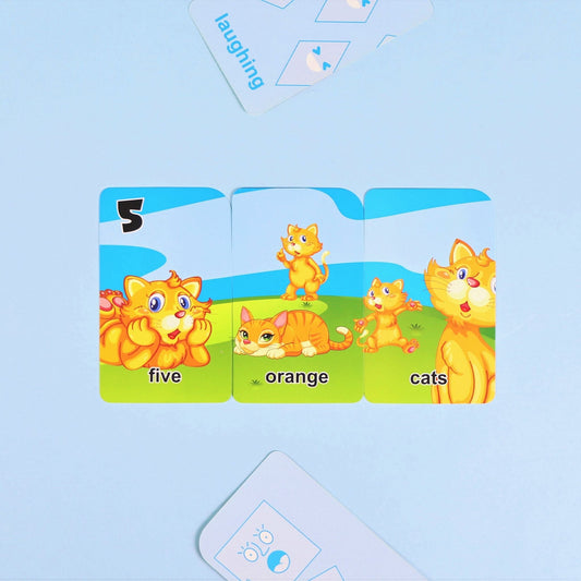Learning express: Kids Cards (Numbers Colors And Shapes - Puzzle)