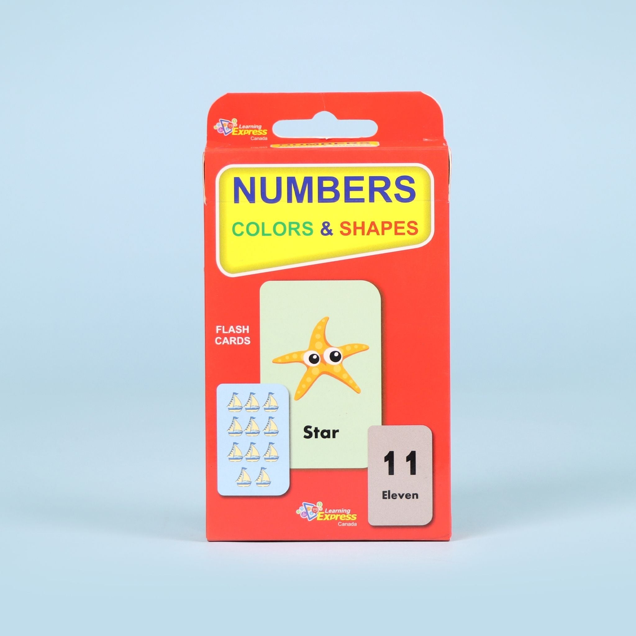 Learning express: Kids Cards (Numbers Colors And Shapes)
